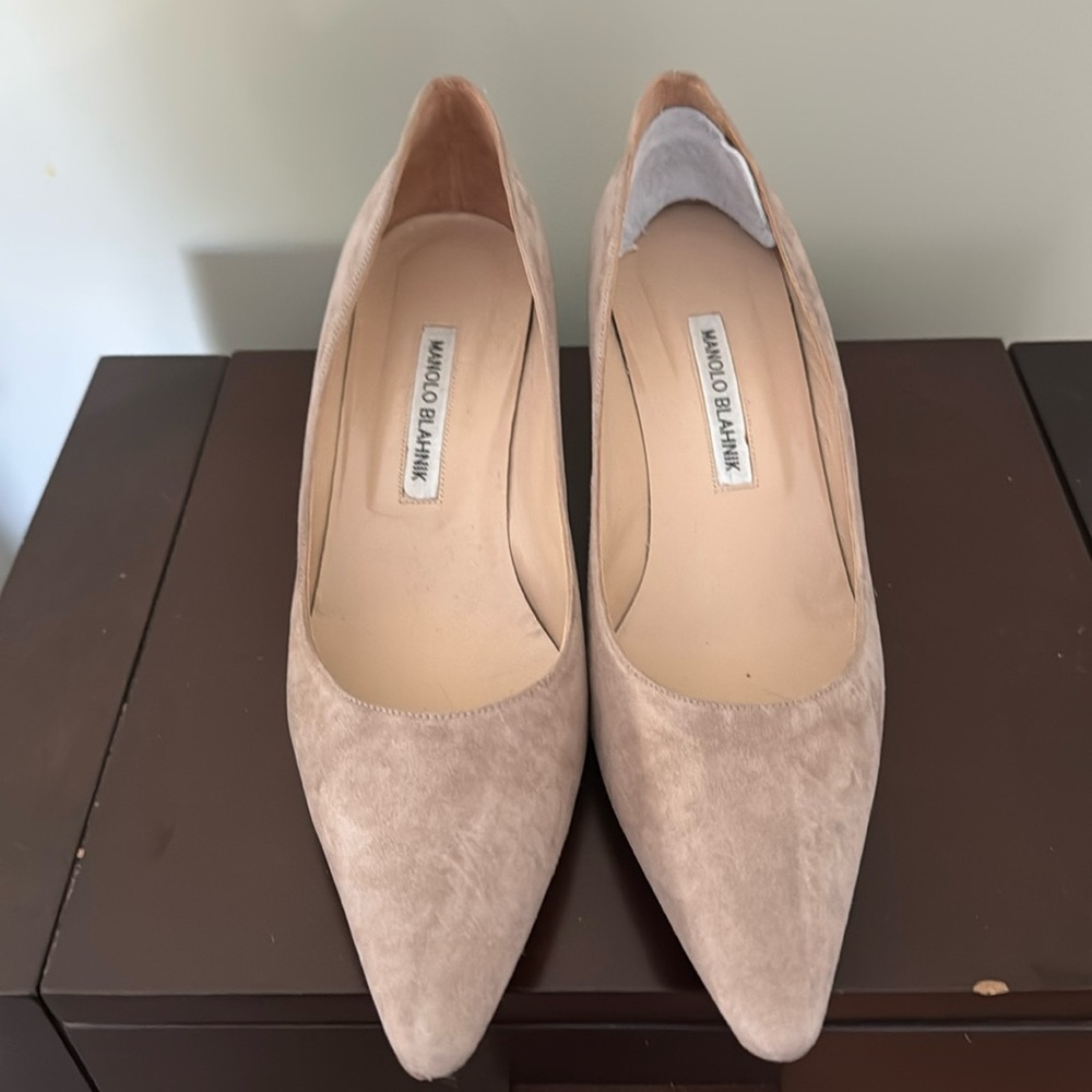 Manolo Blahnik Suede shoes